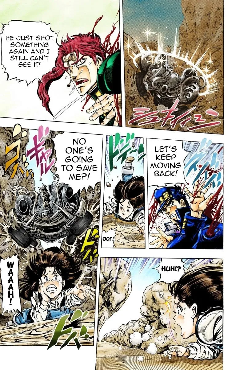 JoJo no Kimyou na Bouken Part 3: Stardust Crusaders Colored Manga β Chapter 40 β Page 8