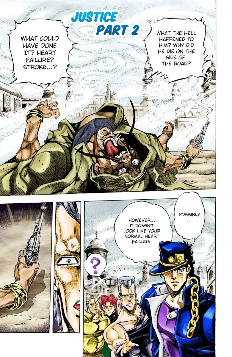 JoJo no Kimyou na Bouken Part 3: Stardust Crusaders Colored Manga β Chapter 42 β Page 2