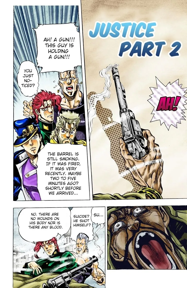 JoJo no Kimyou na Bouken Part 3: Stardust Crusaders Colored Manga β Chapter 42 β Page 3