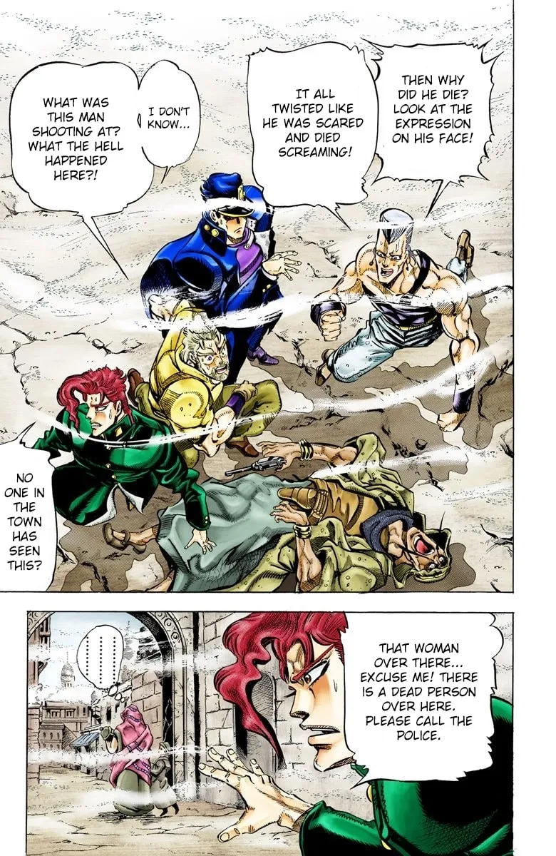 JoJo no Kimyou na Bouken Part 3: Stardust Crusaders Colored Manga β Chapter 42 β Page 4