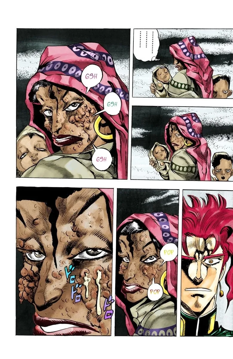 JoJo no Kimyou na Bouken Part 3: Stardust Crusaders Colored Manga β Chapter 42 β Page 5