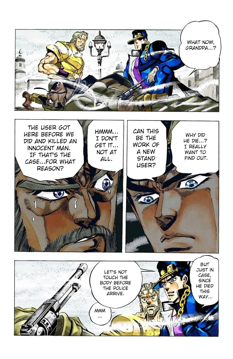 JoJo no Kimyou na Bouken Part 3: Stardust Crusaders Colored Manga β Chapter 42 β Page 9