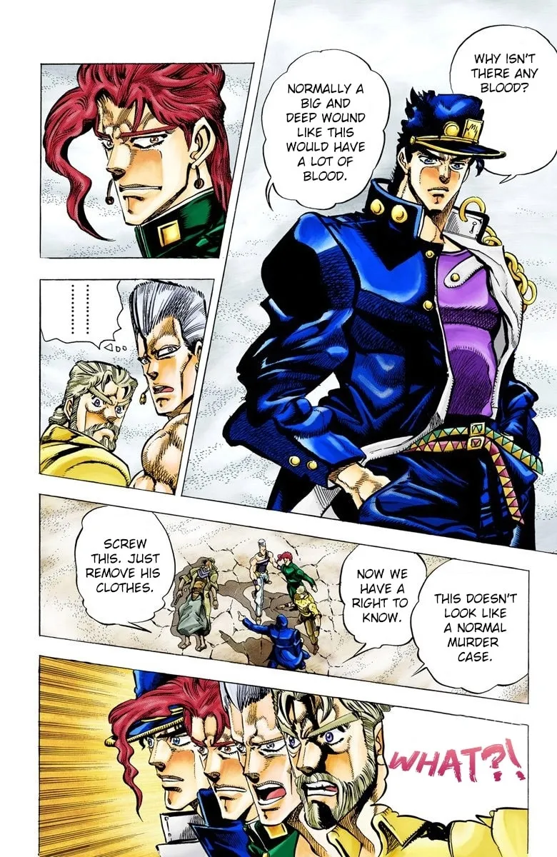 JoJo no Kimyou na Bouken Part 3: Stardust Crusaders Colored Manga β Chapter 42 β Page 13