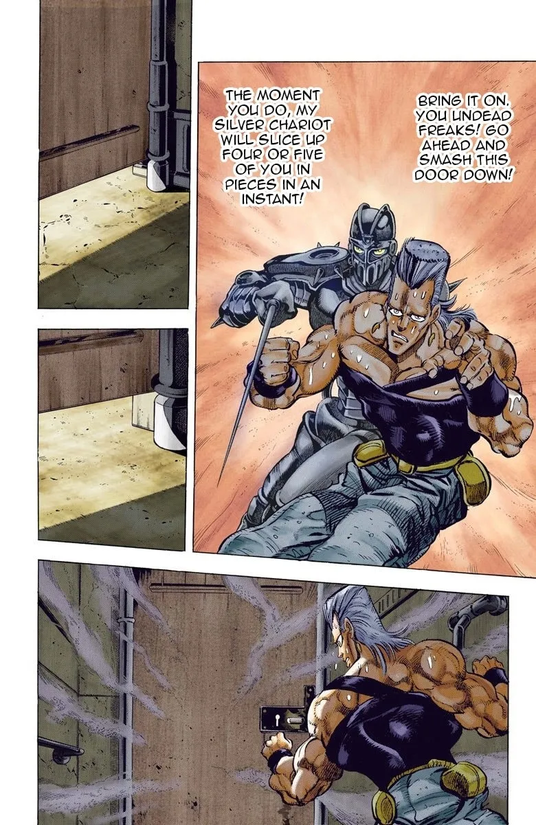 JoJo no Kimyou na Bouken Part 3: Stardust Crusaders Colored Manga β Chapter 45 β Page 8