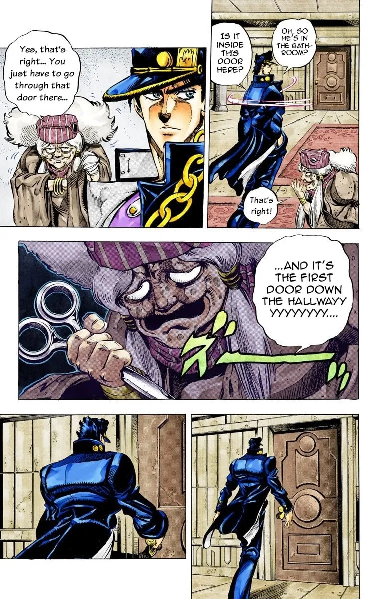 JoJo no Kimyou na Bouken Part 3: Stardust Crusaders Colored Manga β Chapter 46 β Page 3