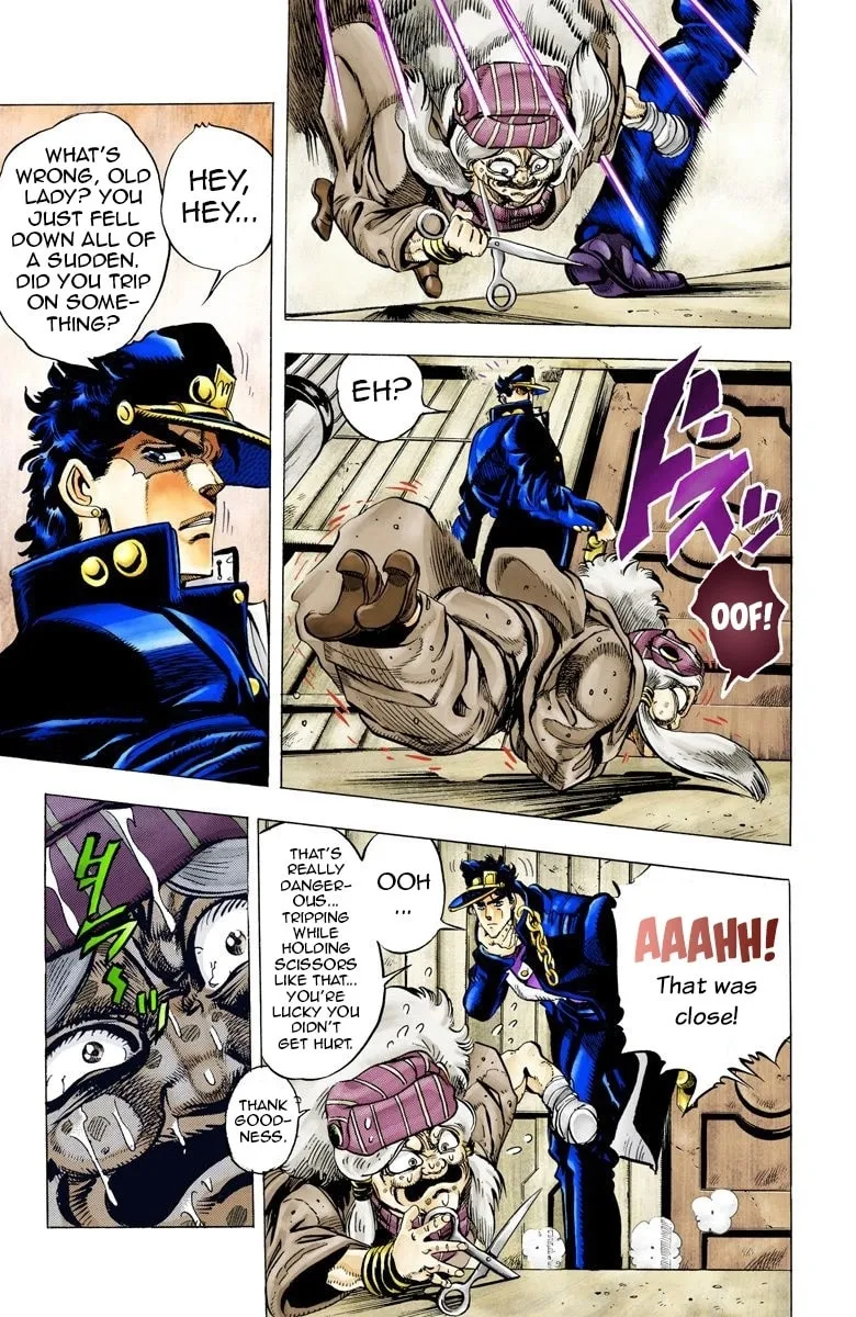 JoJo no Kimyou na Bouken Part 3: Stardust Crusaders Colored Manga β Chapter 46 β Page 5