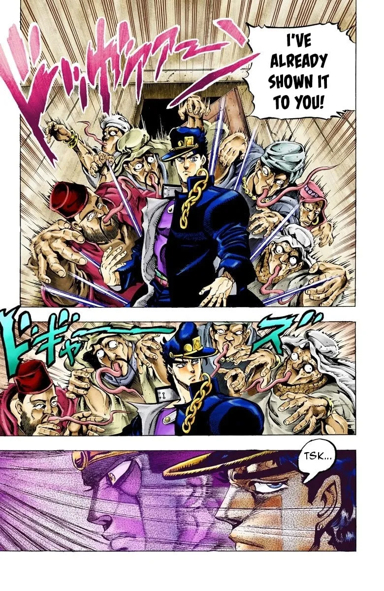 JoJo no Kimyou na Bouken Part 3: Stardust Crusaders Colored Manga β Chapter 46 β Page 9