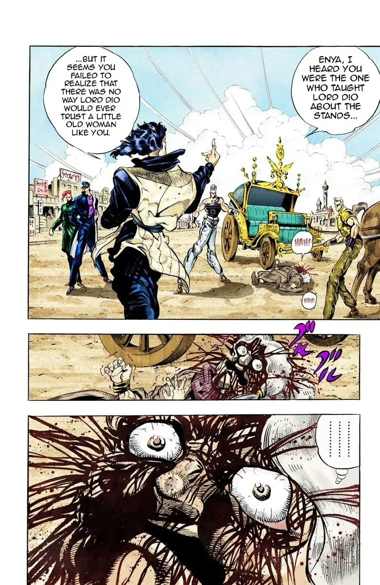 JoJo no Kimyou na Bouken Part 3: Stardust Crusaders Colored Manga β Chapter 48 β Page 4