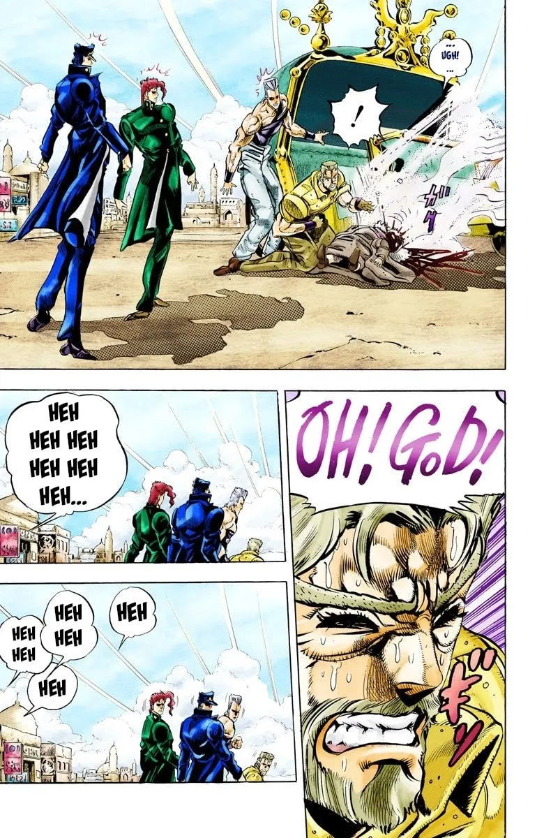 JoJo no Kimyou na Bouken Part 3: Stardust Crusaders Colored Manga β Chapter 48 β Page 7