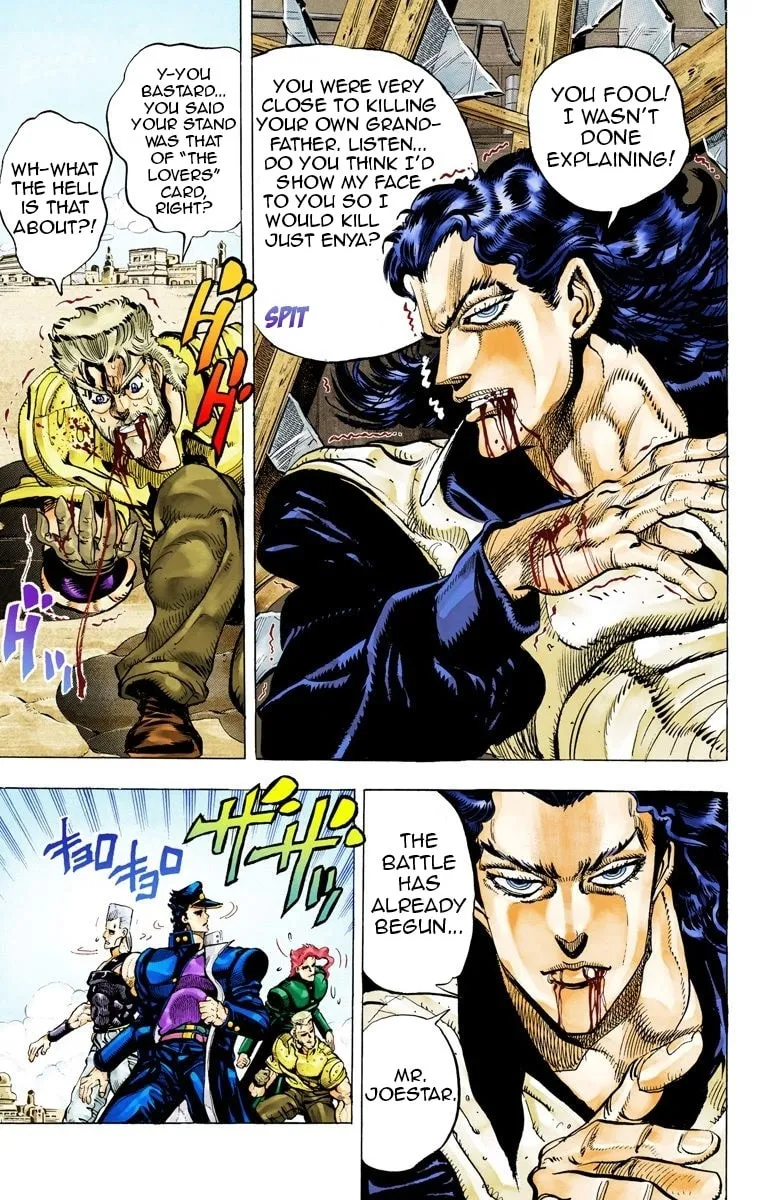 JoJo no Kimyou na Bouken Part 3: Stardust Crusaders Colored Manga β Chapter 48 β Page 13