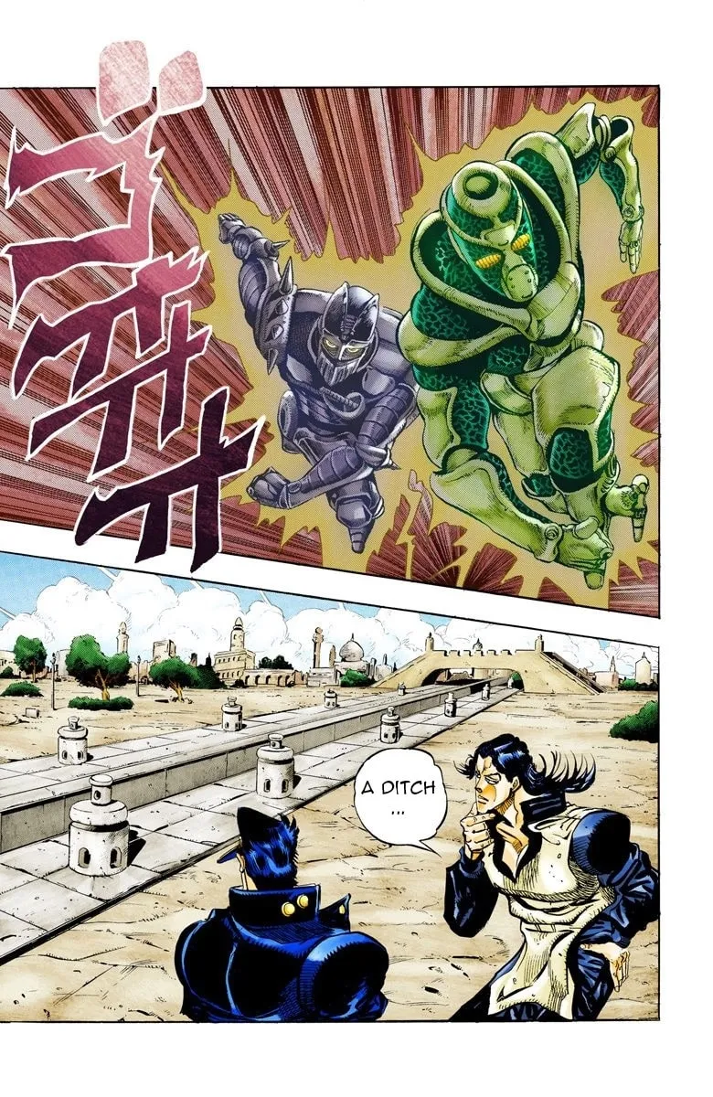 JoJo no Kimyou na Bouken Part 3: Stardust Crusaders Colored Manga β Chapter 49 β Page 15