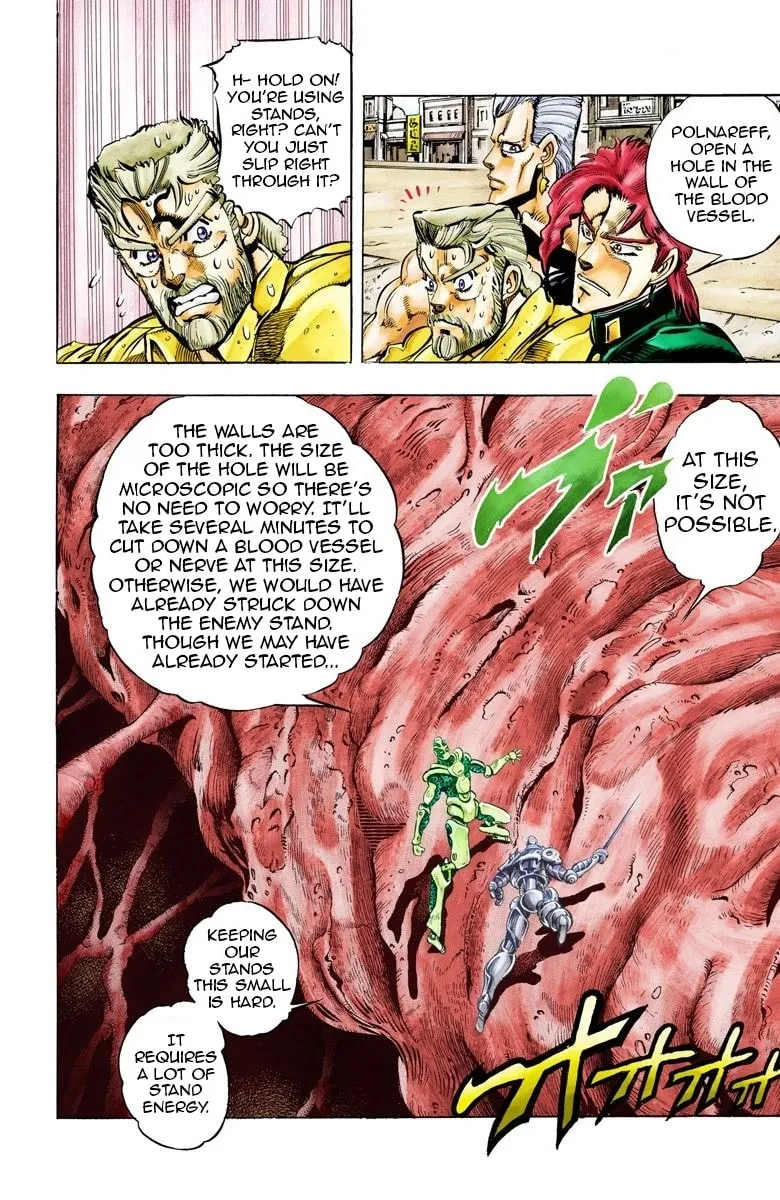JoJo no Kimyou na Bouken Part 3: Stardust Crusaders Colored Manga β Chapter 50 β Page 3