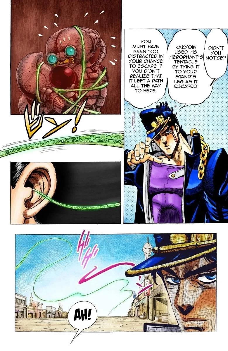 JoJo no Kimyou na Bouken Part 3: Stardust Crusaders Colored Manga β Chapter 52 β Page 14