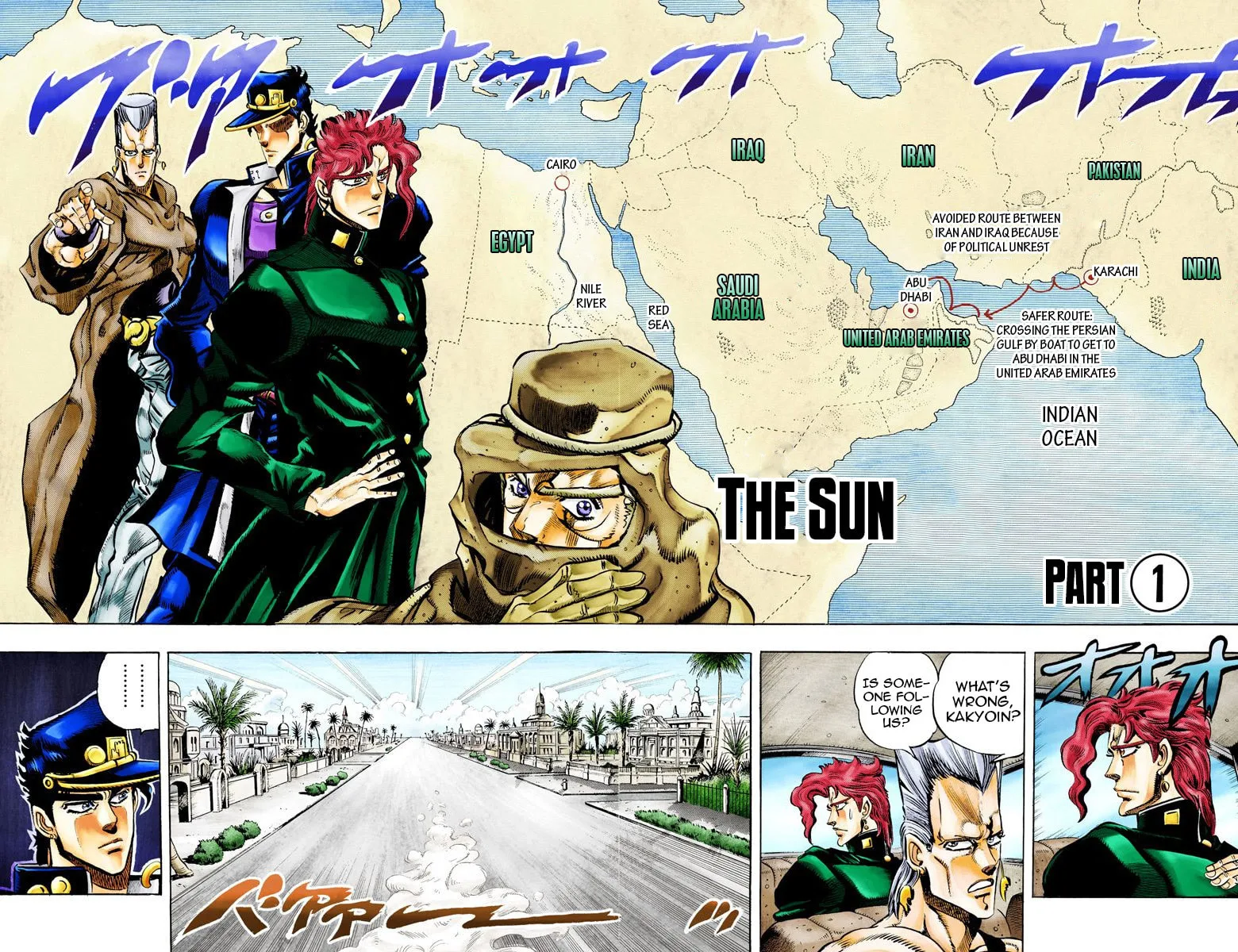 JoJo no Kimyou na Bouken Part 3: Stardust Crusaders Colored Manga β Chapter 53 β Page 2