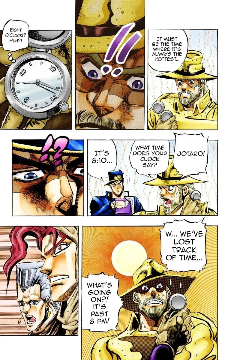 JoJo no Kimyou na Bouken Part 3: Stardust Crusaders Colored Manga β Chapter 53 β Page 15