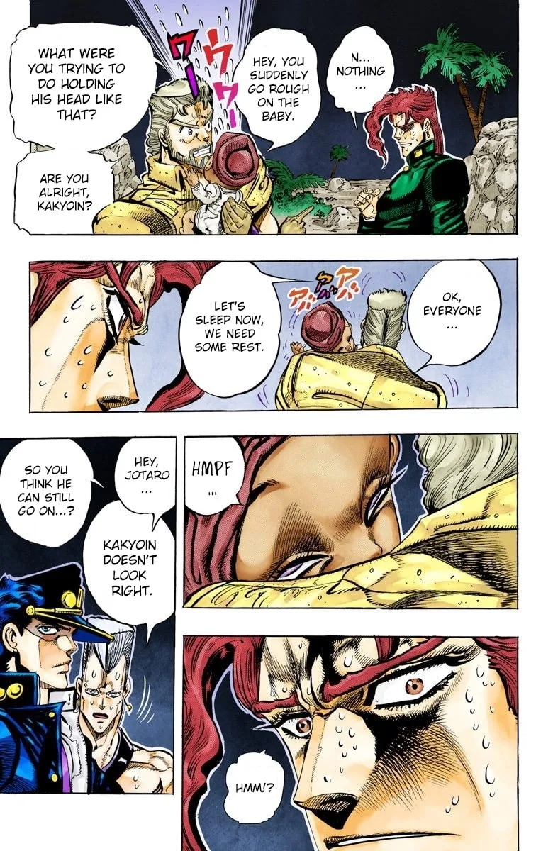 JoJo no Kimyou na Bouken Part 3: Stardust Crusaders Colored Manga β Chapter 57 β Page 21