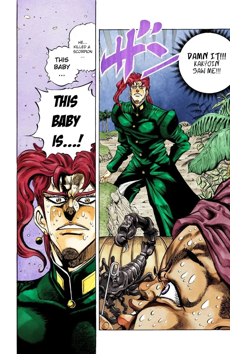 JoJo no Kimyou na Bouken Part 3: Stardust Crusaders Colored Manga β Chapter 58 β Page 6