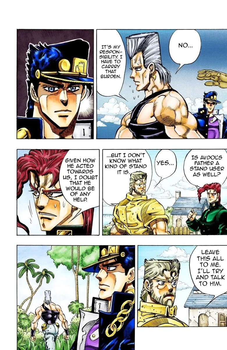 JoJo no Kimyou na Bouken Part 3: Stardust Crusaders Colored Manga β Chapter 61 β Page 12