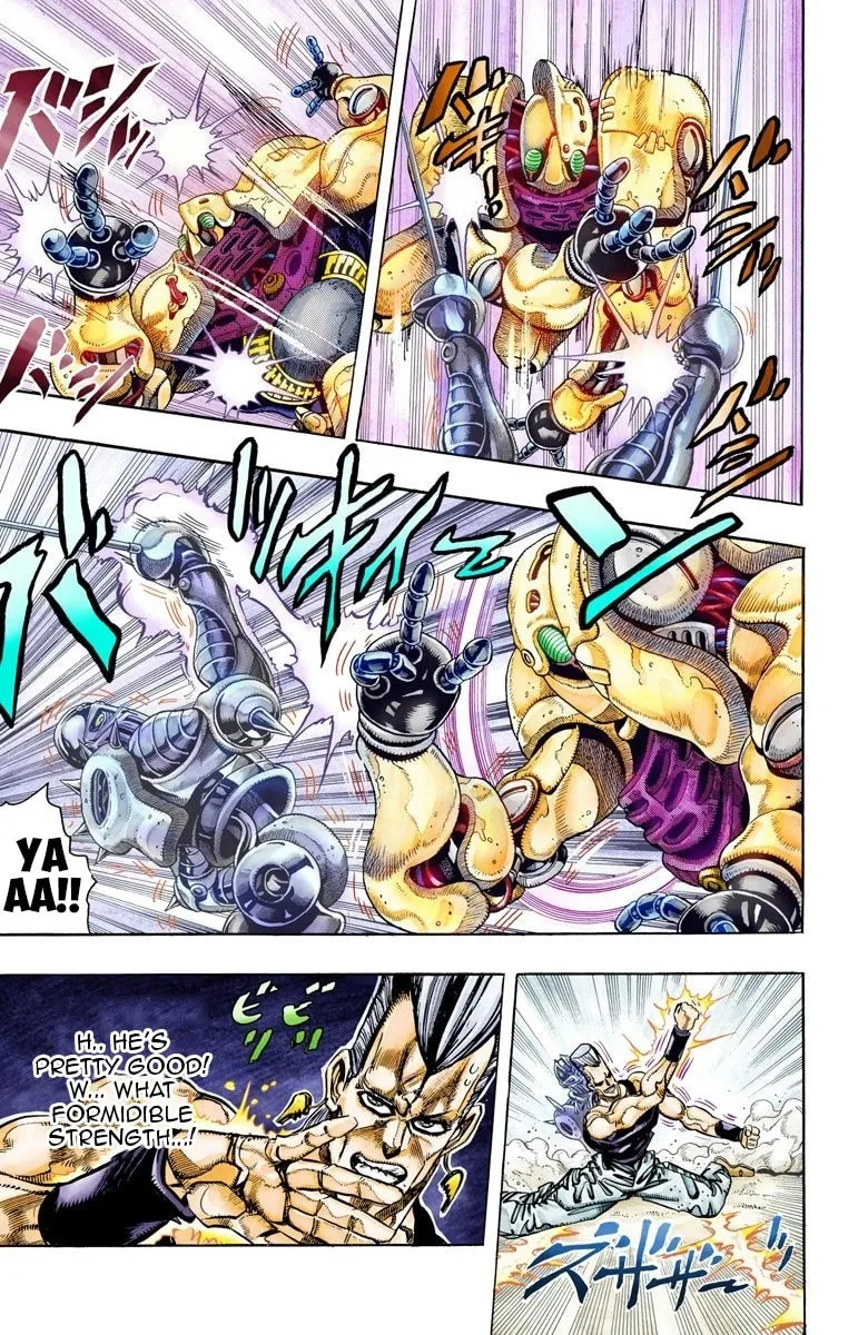 JoJo no Kimyou na Bouken Part 3: Stardust Crusaders Colored Manga — Chapter 62 — Page 3