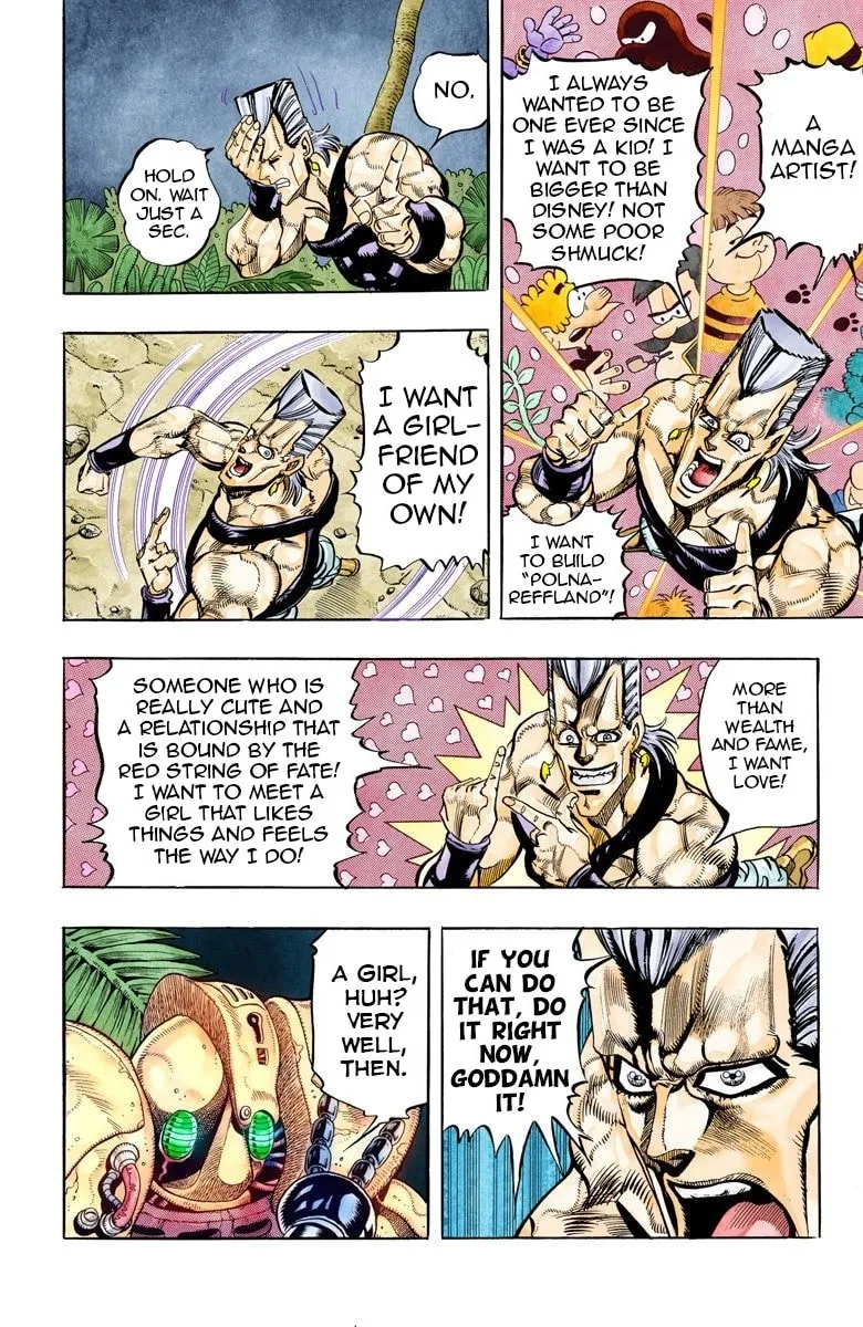 JoJo no Kimyou na Bouken Part 3: Stardust Crusaders Colored Manga — Chapter 62 — Page 10