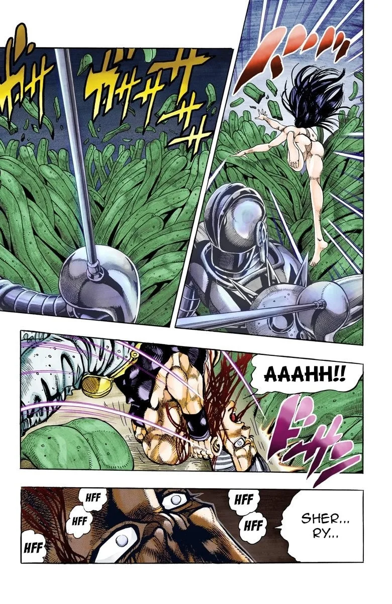 JoJo no Kimyou na Bouken Part 3: Stardust Crusaders Colored Manga β Chapter 63 β Page 13