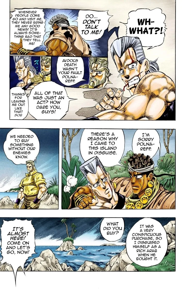 JoJo no Kimyou na Bouken Part 3: Stardust Crusaders Colored Manga β Chapter 66 β Page 7