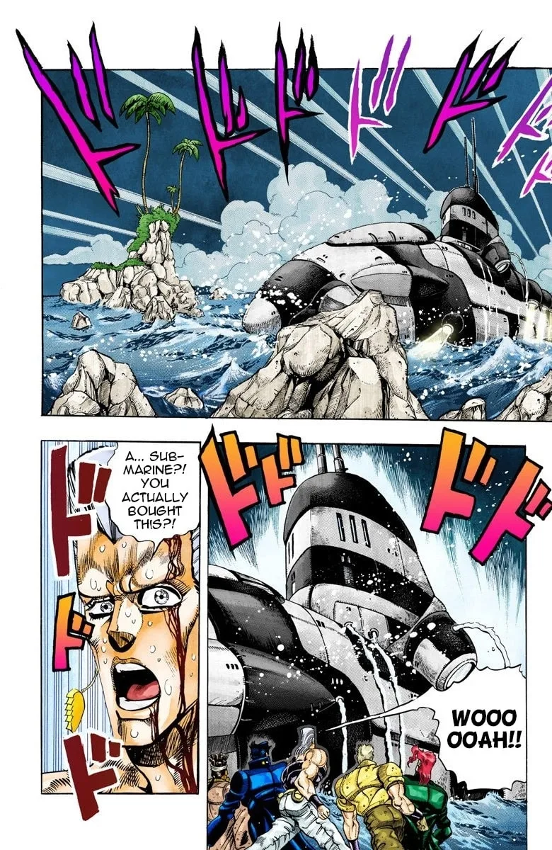 JoJo no Kimyou na Bouken Part 3: Stardust Crusaders Colored Manga β Chapter 66 β Page 8