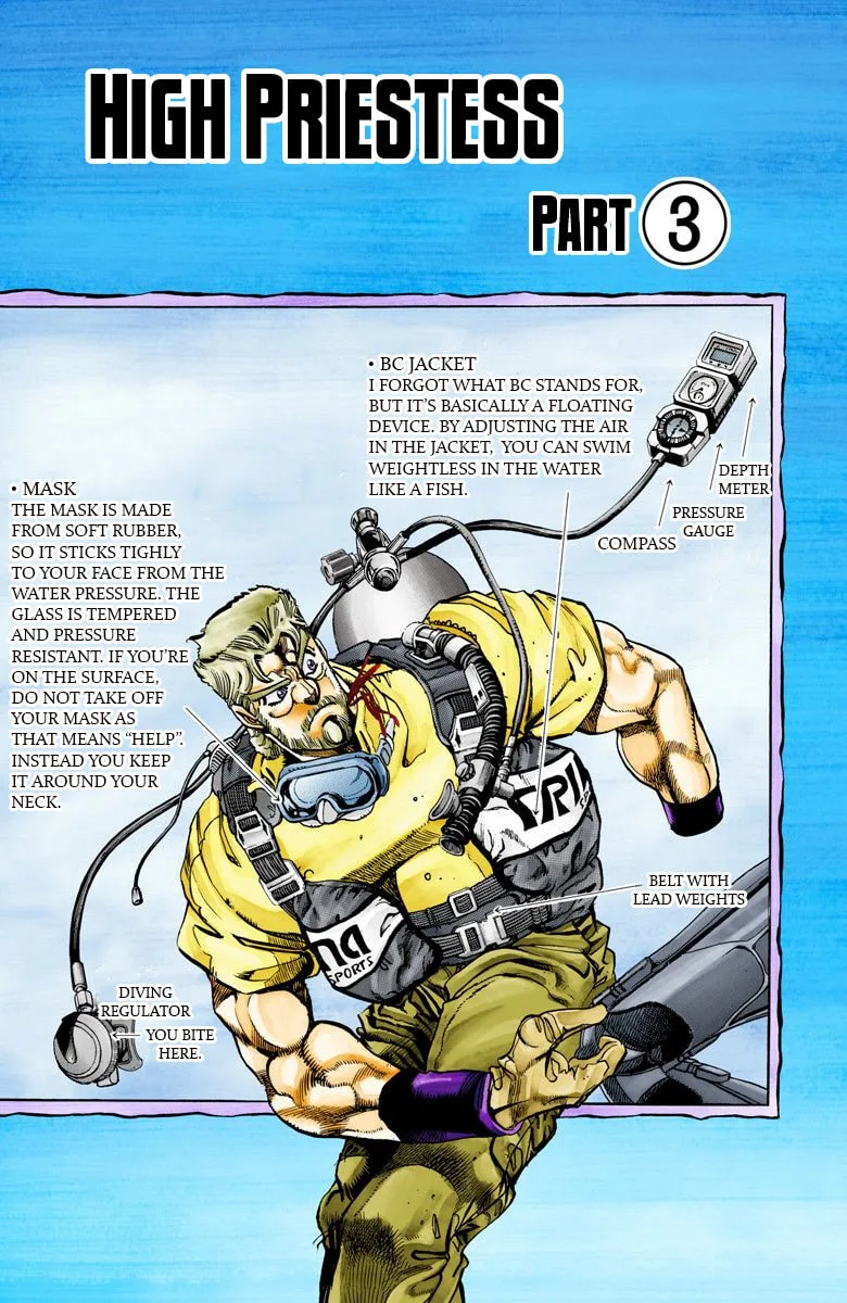 JoJo no Kimyou na Bouken Part 3: Stardust Crusaders Colored Manga β Chapter 68 β Page 1