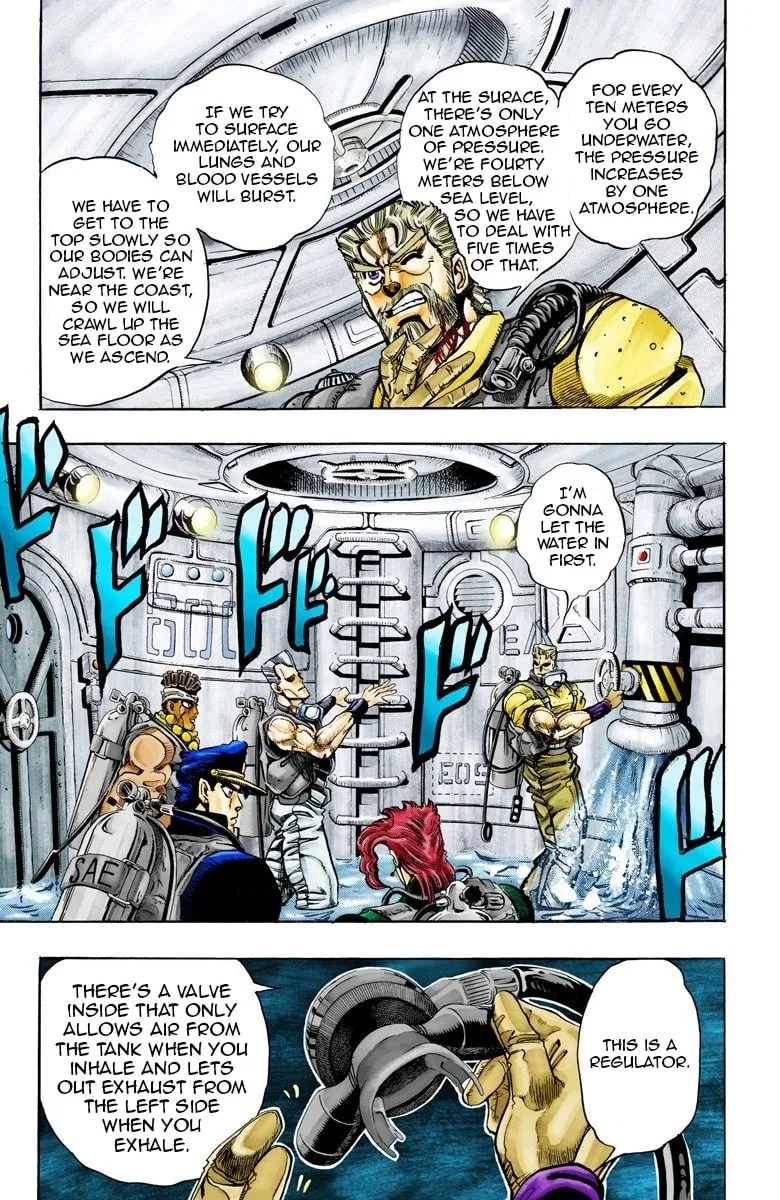 JoJo no Kimyou na Bouken Part 3: Stardust Crusaders Colored Manga β Chapter 68 β Page 3