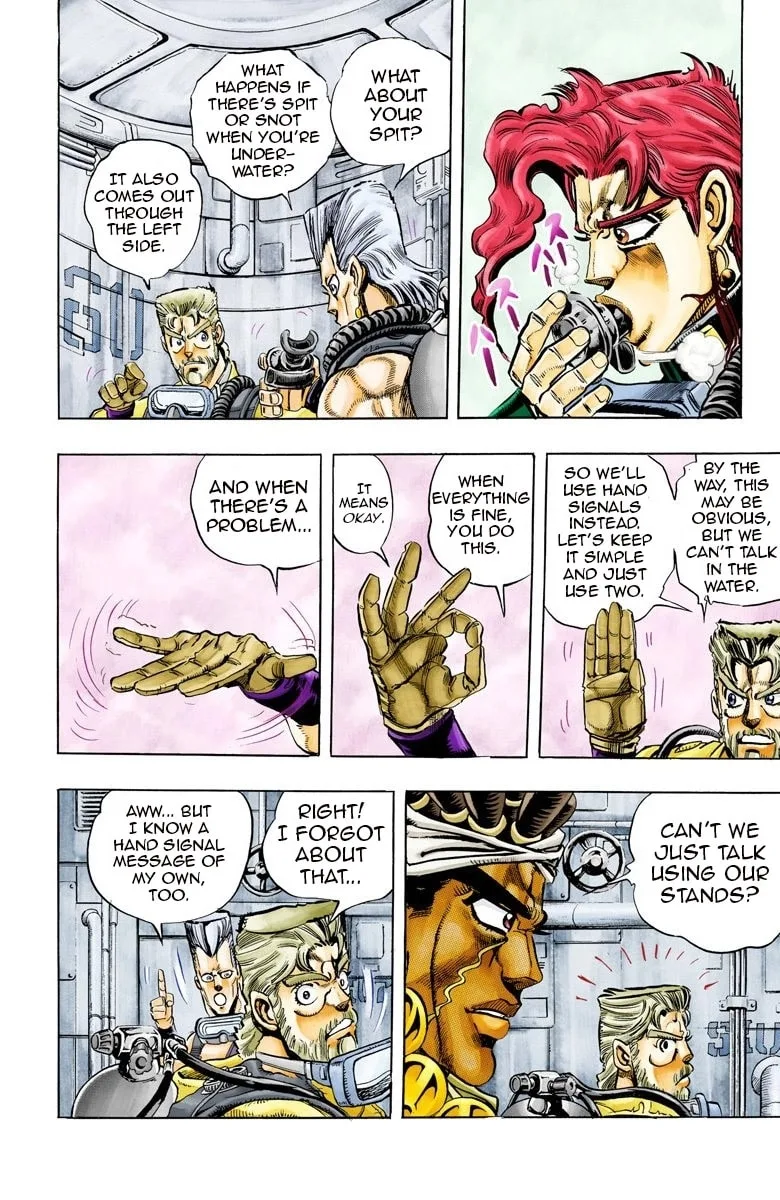 JoJo no Kimyou na Bouken Part 3: Stardust Crusaders Colored Manga β Chapter 68 β Page 4
