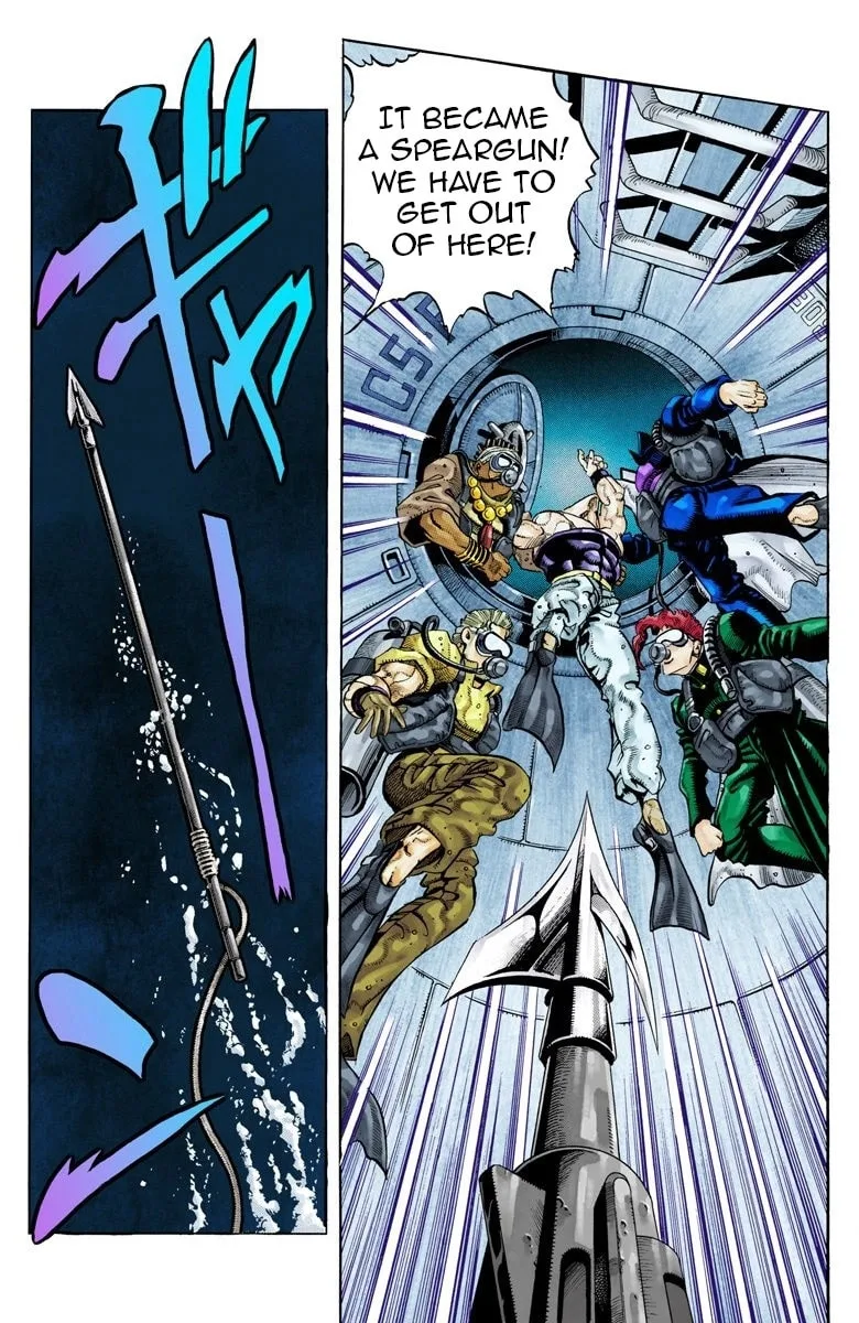 JoJo no Kimyou na Bouken Part 3: Stardust Crusaders Colored Manga β Chapter 68 β Page 13