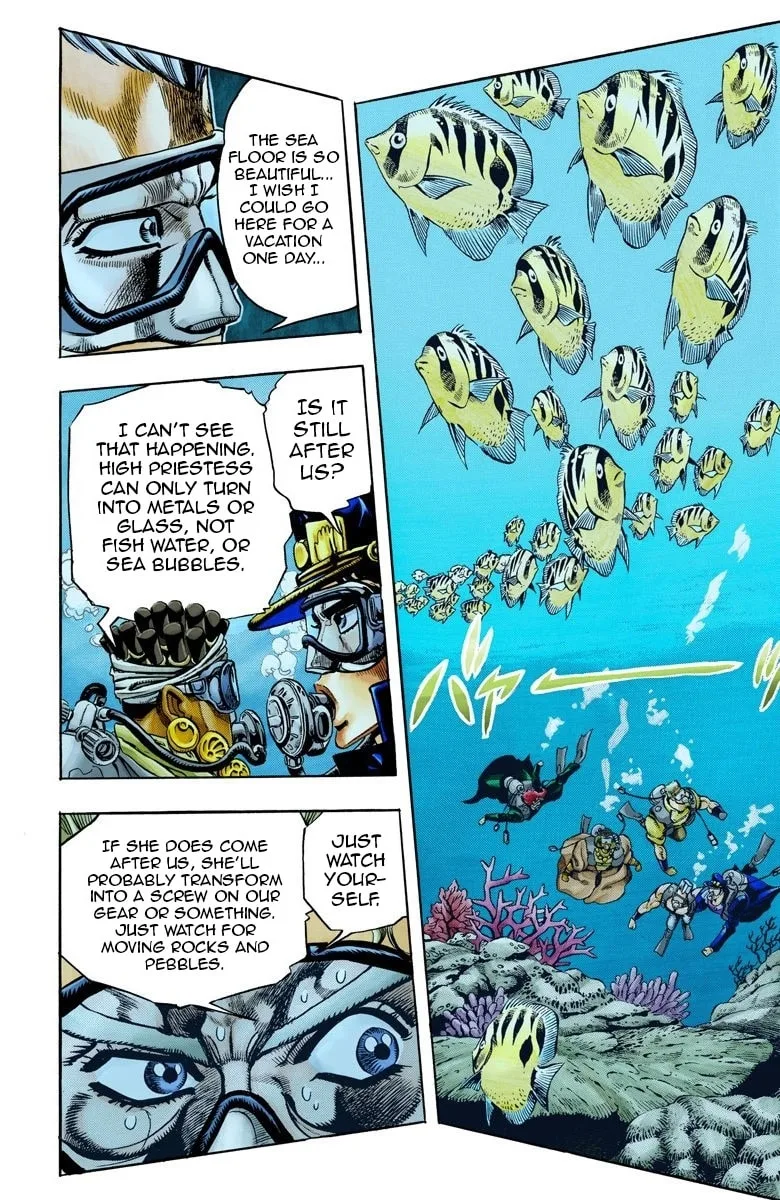 JoJo no Kimyou na Bouken Part 3: Stardust Crusaders Colored Manga β Chapter 68 β Page 16