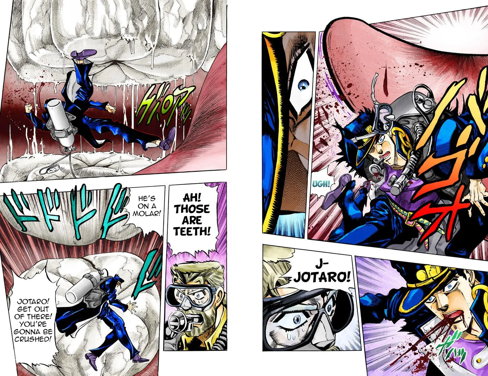 JoJo no Kimyou na Bouken Part 3: Stardust Crusaders Colored Manga — Chapter 69 — Page 6