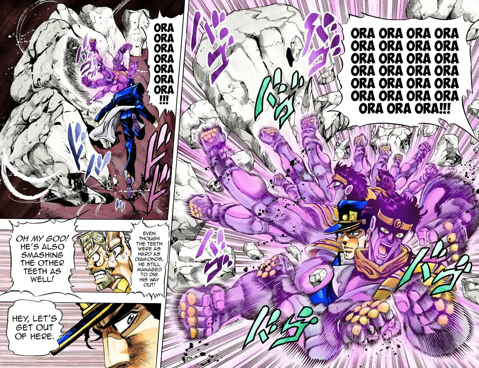 JoJo no Kimyou na Bouken Part 3: Stardust Crusaders Colored Manga — Chapter 69 — Page 9