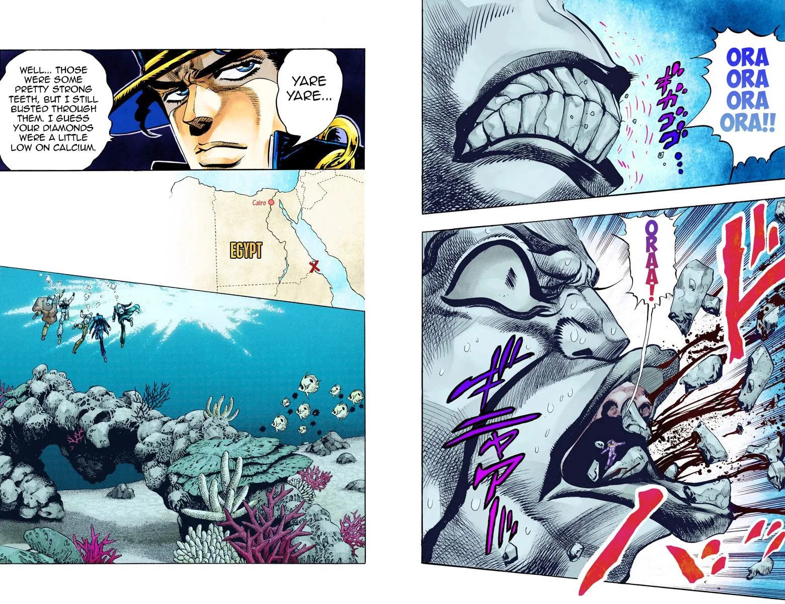 JoJo no Kimyou na Bouken Part 3: Stardust Crusaders Colored Manga — Chapter 69 — Page 10