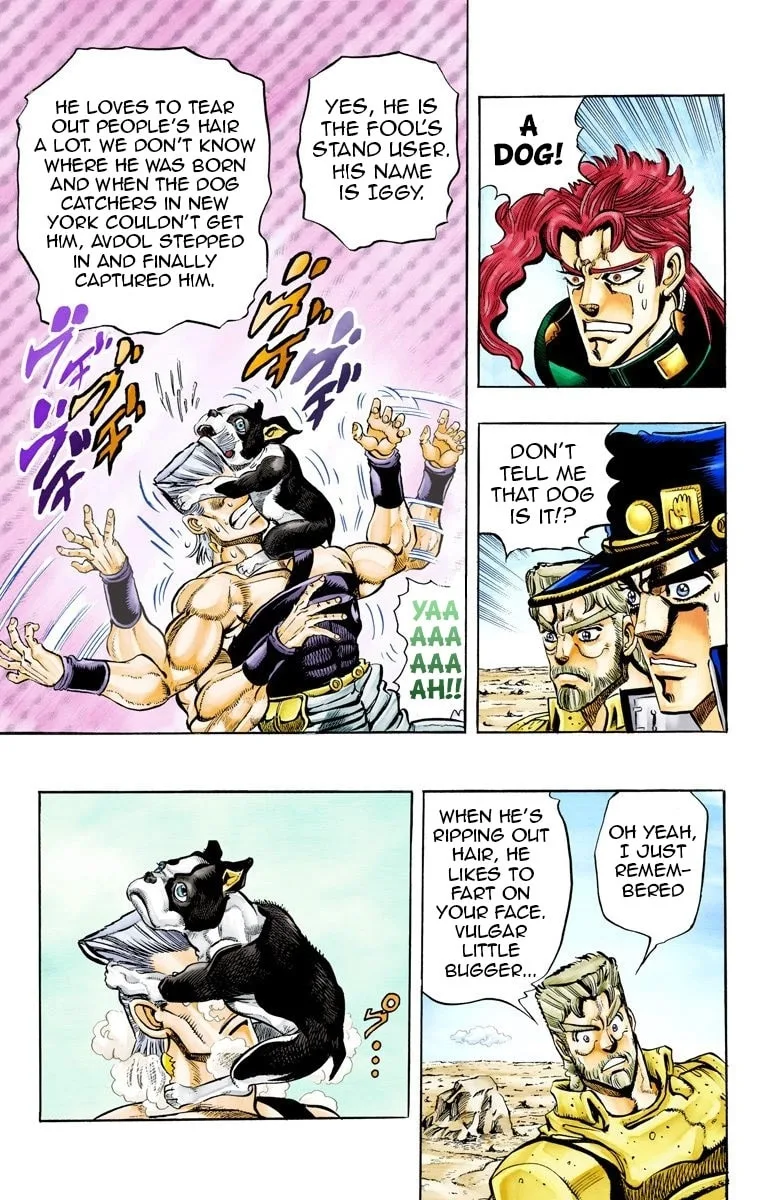 JoJo no Kimyou na Bouken Part 3: Stardust Crusaders Colored Manga β Chapter 70 β Page 13