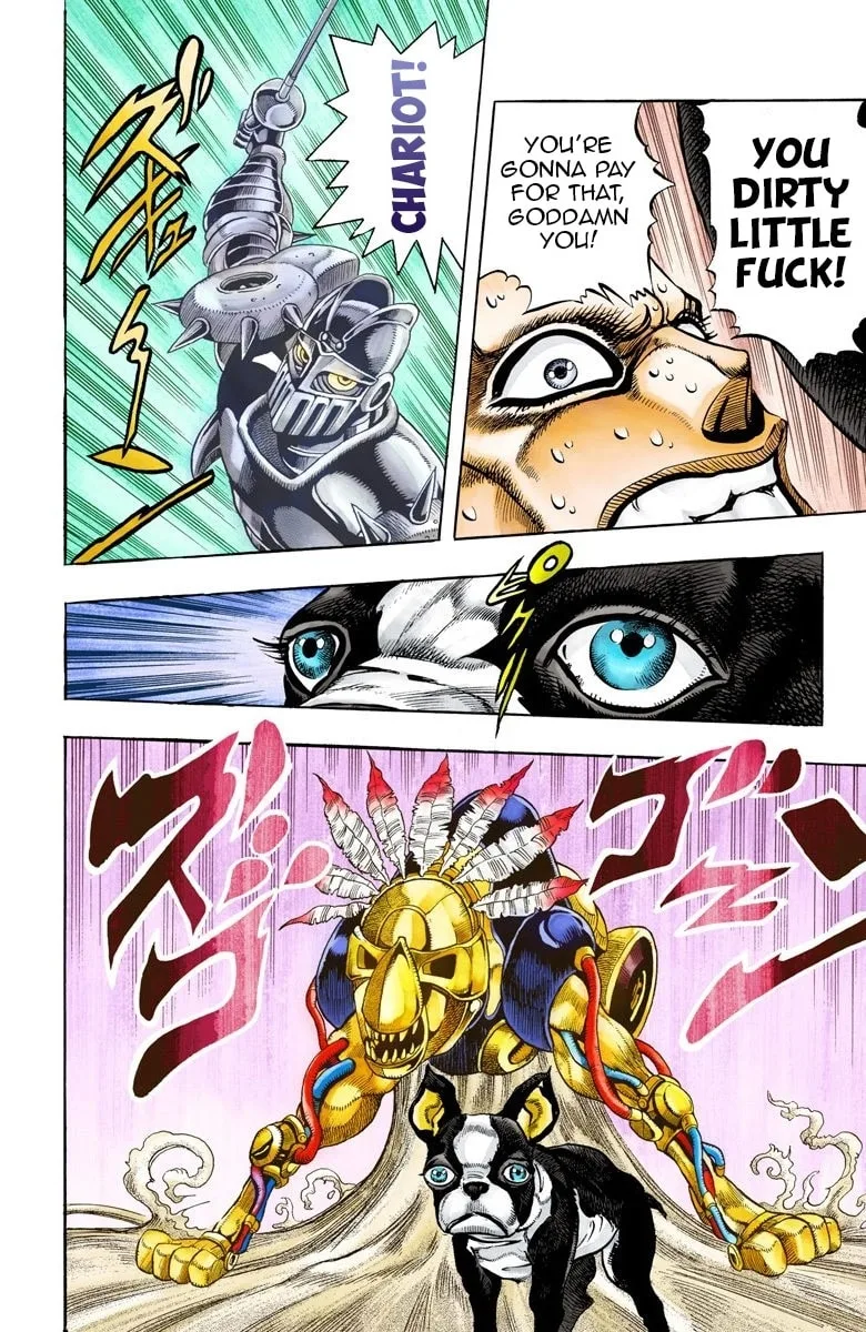 JoJo no Kimyou na Bouken Part 3: Stardust Crusaders Colored Manga β Chapter 70 β Page 14