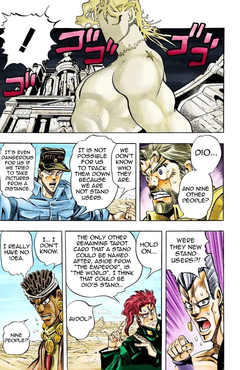 JoJo no Kimyou na Bouken Part 3: Stardust Crusaders Colored Manga β Chapter 71 β Page 3