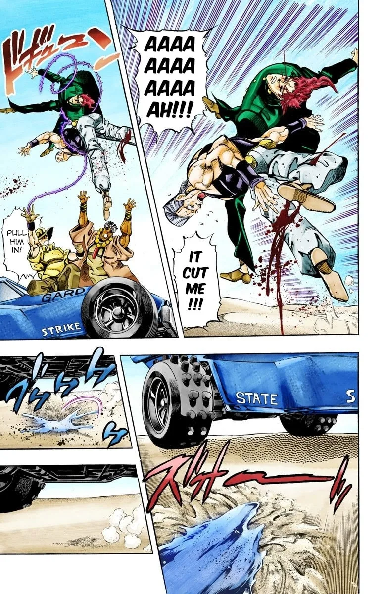 JoJo no Kimyou na Bouken Part 3: Stardust Crusaders Colored Manga β Chapter 72 β Page 15