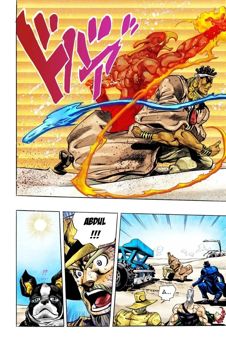 JoJo no Kimyou na Bouken Part 3: Stardust Crusaders Colored Manga β Chapter 73 β Page 9