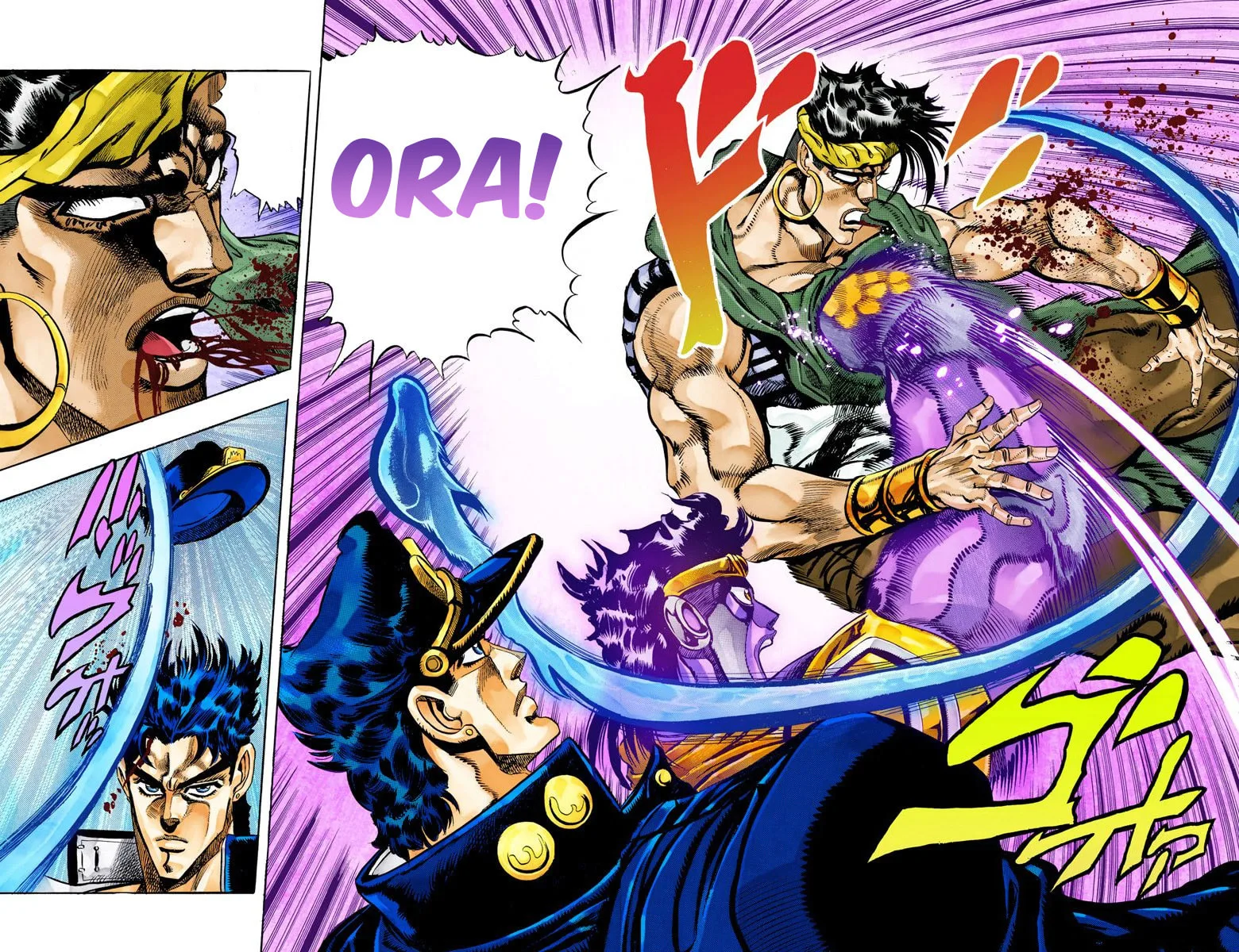 JoJo no Kimyou na Bouken Part 3: Stardust Crusaders Colored Manga — Chapter 75 — Page 6