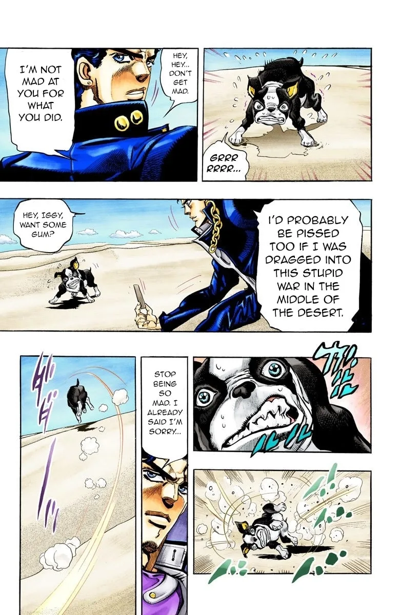 JoJo no Kimyou na Bouken Part 3: Stardust Crusaders Colored Manga — Chapter 75 — Page 14