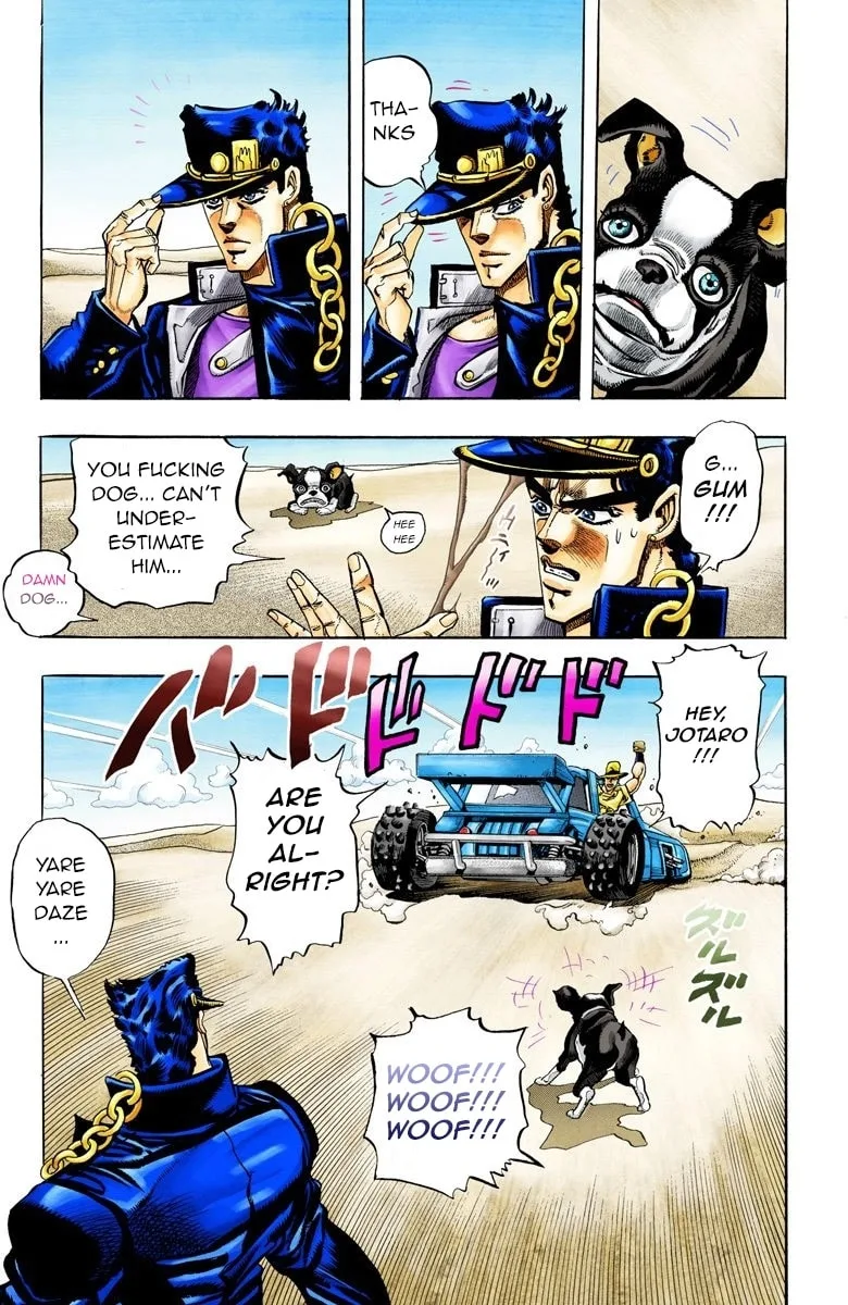 JoJo no Kimyou na Bouken Part 3: Stardust Crusaders Colored Manga — Chapter 75 — Page 16