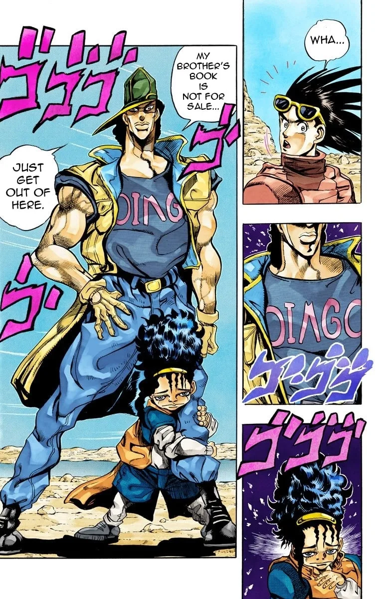 JoJo no Kimyou na Bouken Part 3: Stardust Crusaders Colored Manga β Chapter 76 β Page 7