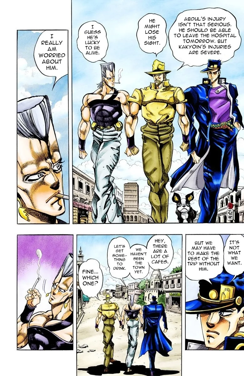 JoJo no Kimyou na Bouken Part 3: Stardust Crusaders Colored Manga β Chapter 77 β Page 5