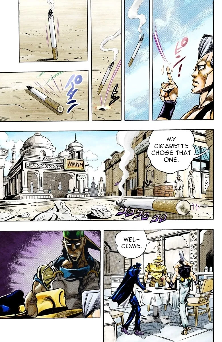 JoJo no Kimyou na Bouken Part 3: Stardust Crusaders Colored Manga β Chapter 77 β Page 6