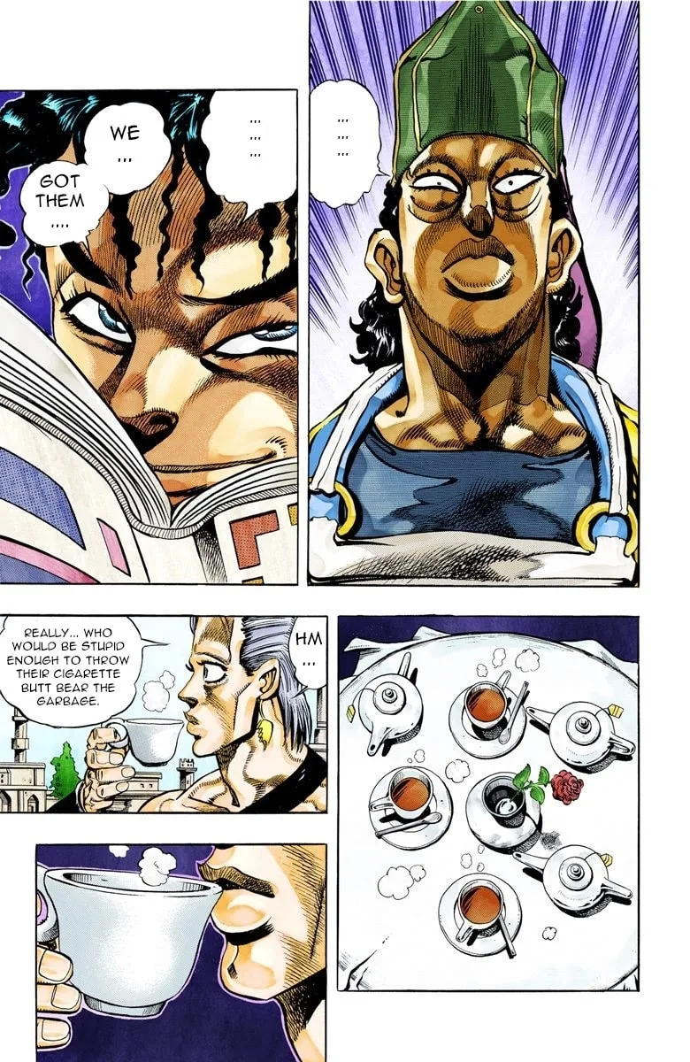 JoJo no Kimyou na Bouken Part 3: Stardust Crusaders Colored Manga β Chapter 77 β Page 12