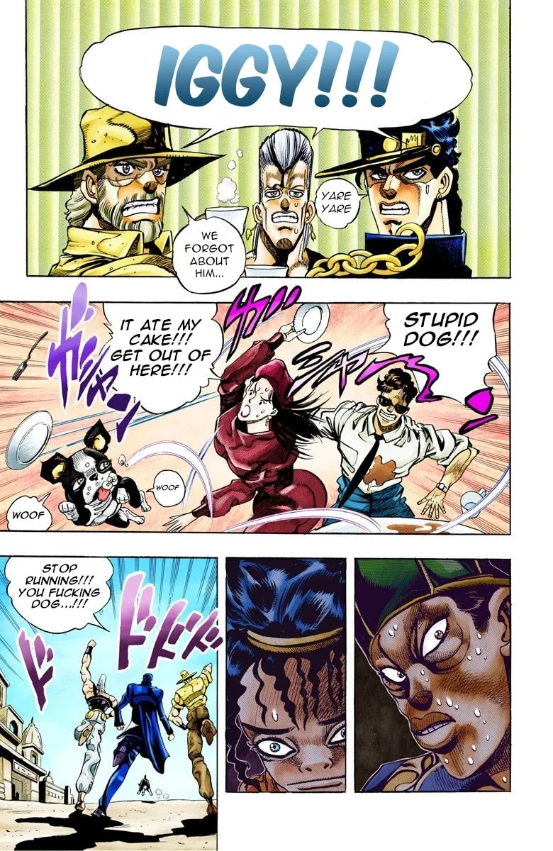 JoJo no Kimyou na Bouken Part 3: Stardust Crusaders Colored Manga β Chapter 77 β Page 14
