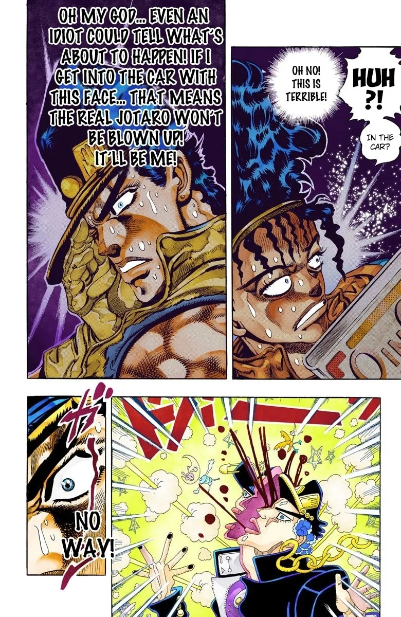 JoJo no Kimyou na Bouken Part 3: Stardust Crusaders Colored Manga β Chapter 78 β Page 8