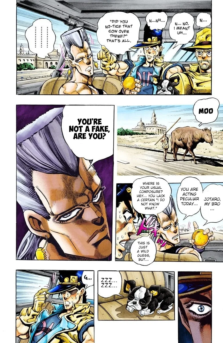 JoJo no Kimyou na Bouken Part 3: Stardust Crusaders Colored Manga β Chapter 78 β Page 12